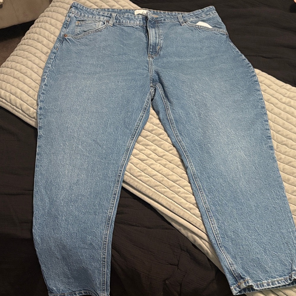 H&M Women's Boot Cut Jeans - Light Blue